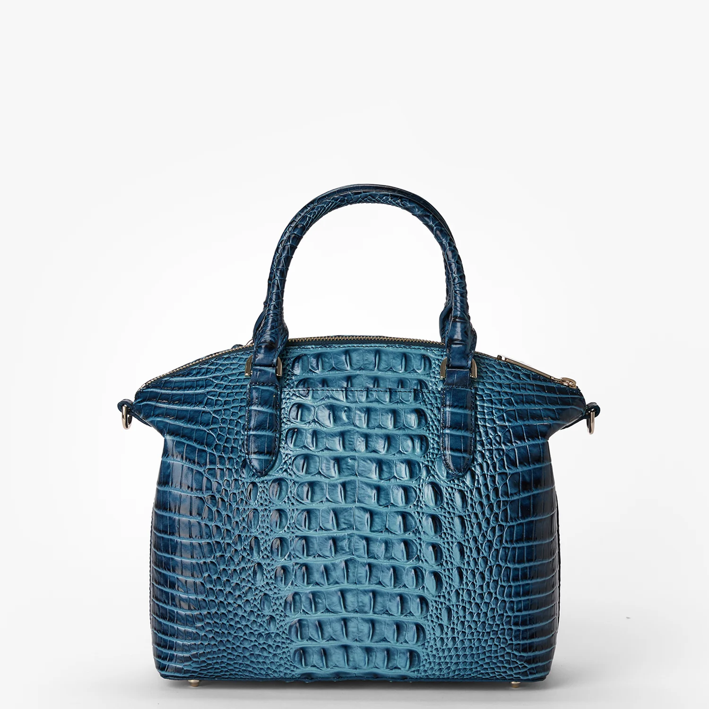 Brahmin Melbourne Collection Duxbury Satchel, Retro Blue
