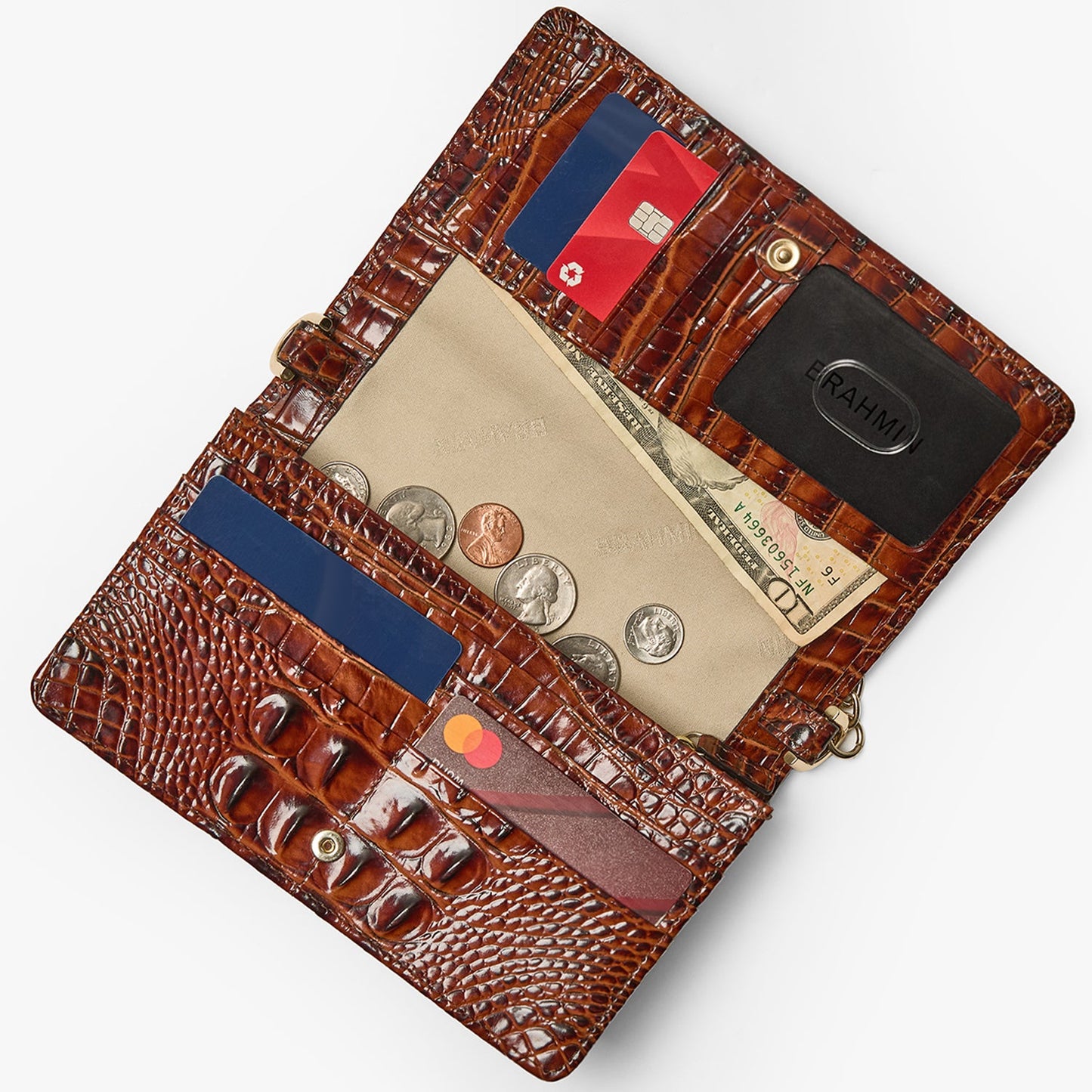Brahmin Melbourne Collection Minuette Crossbody, Retro Blue