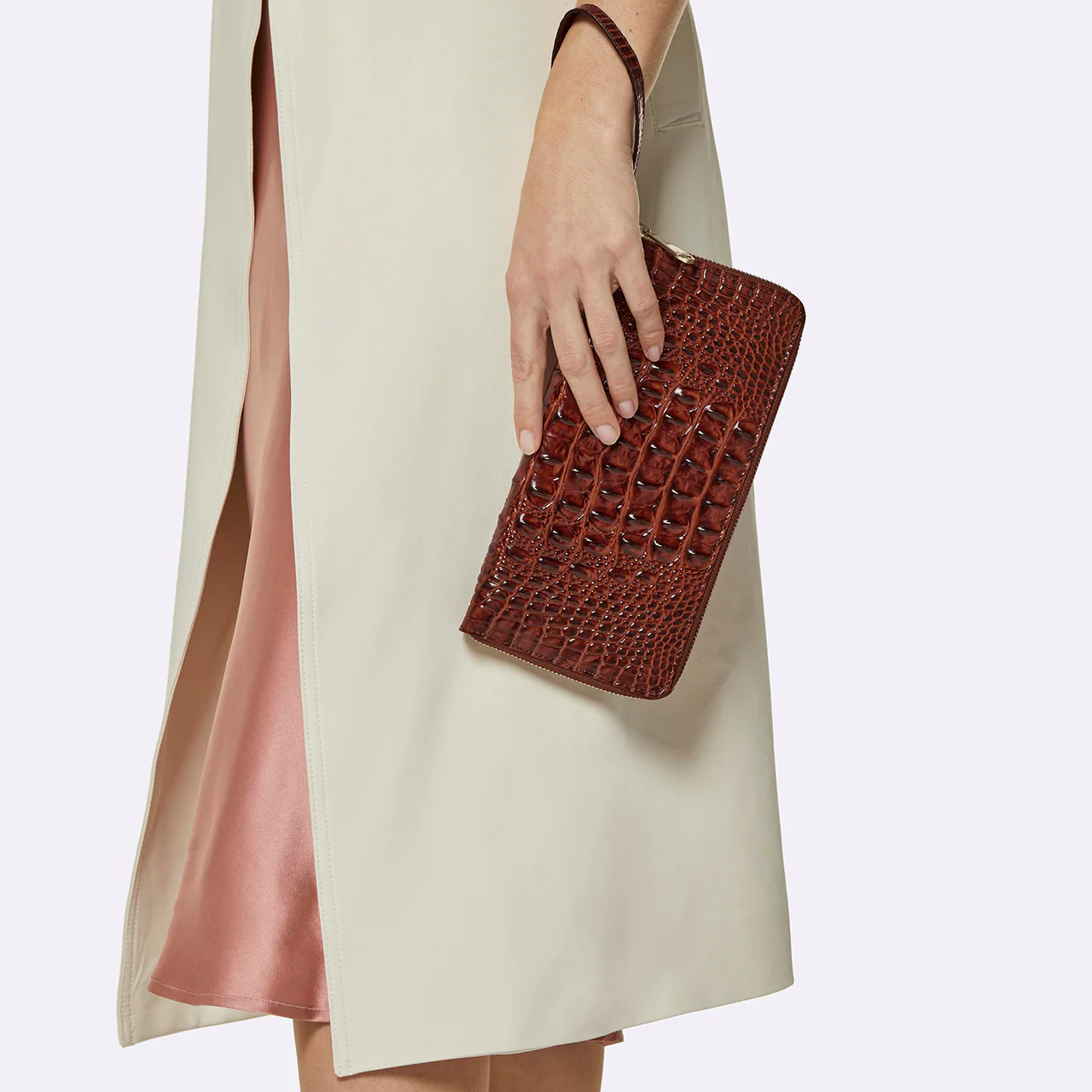 Brahmin Melbourne Collection Skyler Clutch Wallet, Bellbottom Blue
