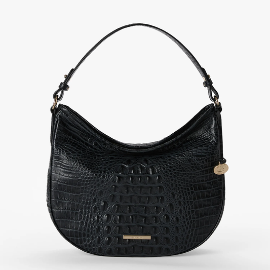 Brahmin Alden Road Collection Small Kathleen Shoulder Bag, Black