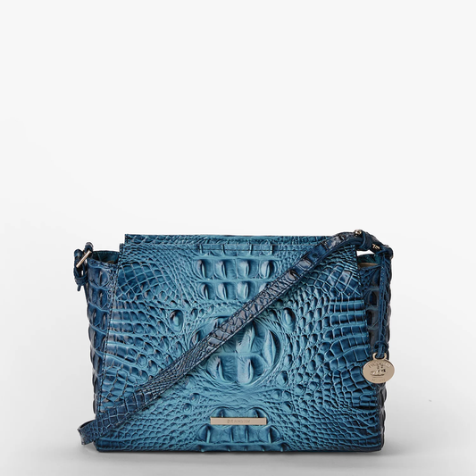 Brahmin Melbourne Collection Hillary Crossbody, Retro Blue