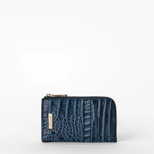 Brahmin Melbourne Collection Lennon Wallet, Retro Blue