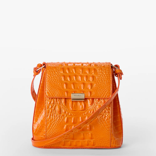 Brahmin Melbourne Collection Margo Crossbody, Mango Orange